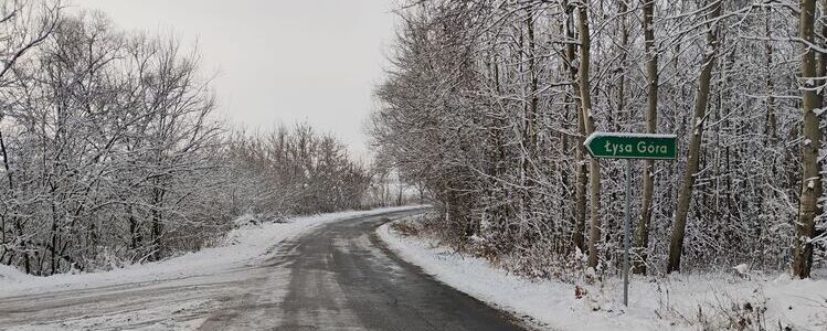 Spotkanie terenowe w sprawie przygotowania dokumentacji projektowej dotyczącej przebudowy drogi powiatowej 2514L Zagrody – Łysa Góra – droga powiatowa 2511L.