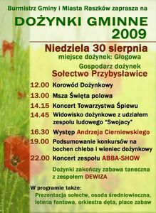 Dożynki 2009