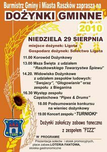 Dożynki Gminne 2010r.