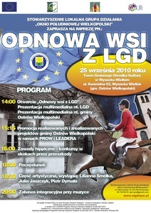 "ODNOWA WSI Z LGD" w Wysocku Wielkim (gm.Ostrów Wlkp.)