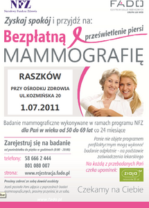 Bezpłatna mammografia