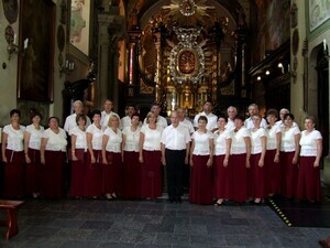 Raszkowski chór na imprezie turystycznej "Magiczny Kraków"