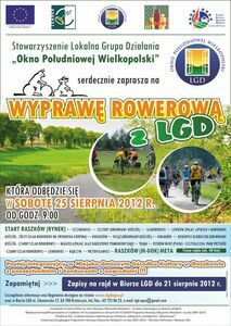 Zapraszamy na wyprawę rowerową!!!