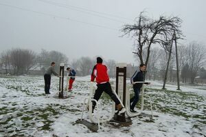 Siłownia plenerowa w Raszkowie