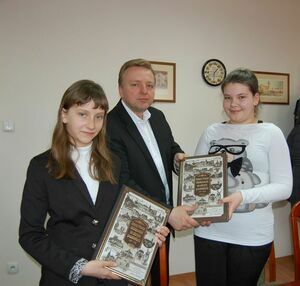 Laureatki u Burmistrza