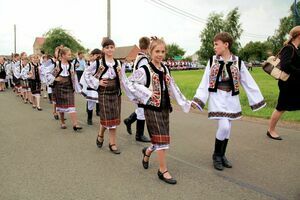 Folklorystycznie w Moszczance