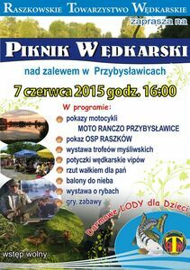 Zaproszenie na PIKNIK WĘDKARSKI