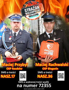 Najpopularniejszy Strażak Ochotnik - Jednostka OSP Wielkopolski 2015