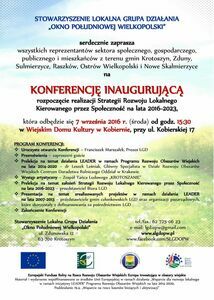 Konferencja inaugurująca