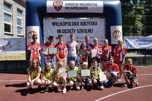 Sportowcy ze Szkoły Podstawowej w Raszkowie wśród najlepszych w Wielkopolsce