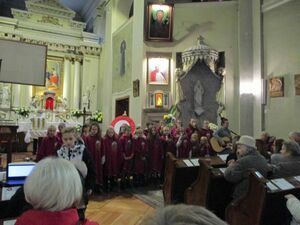 Koncert Pieśni Patriotycznych w Kościele Parafialnym w Pogrzybowie