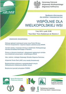 Spotkanie informacyjne dla rolników i mieszkańcow wsi