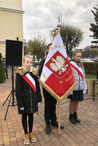 Uczniowie z Radłowa świętują Odzyskanie Niepodległości