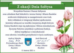 Życzenia z okazji Dnia Sołtysa