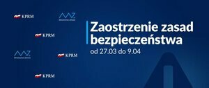 Nowe zasady bezpieczeństwa od 27 marca do 9 kwietnia 2021 r.