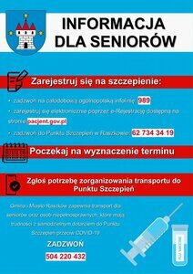 Informacja dla seniorów