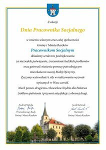 Dzień Pracownika Socjalnego