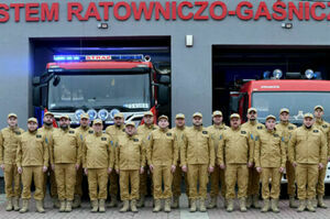 Nowe stroje strażaków z Raszkowa