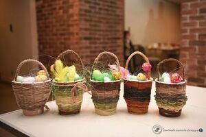 Warsztaty "Wielkanocny koszyczek" w M-GOK