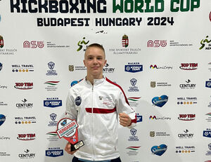Marcin Raszewski z Radłowa zdobył Puchar Świata juniorów w kickboxingu!