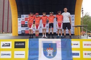 Kolarze z Gminy Raszków na Tour de Pologne Junior