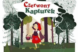 Zaproszenie na spektakl "Czerwony kapturek"