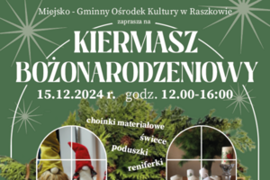 Kiermasz Bożonarodzeniowy w Raszkowie