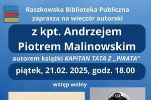 Biblioteka zaprasza na wieczór autorski 