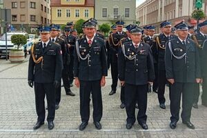Prezes Roman Bąk odznaczony Krzyżem św. Floriana