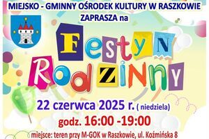  Zaproszenie na Festyn Rodzinny.