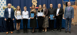 Uroczyste wręczenie Stypendiów Burmistrza Gminy i Miasta Raszków