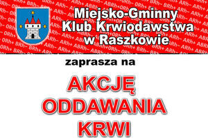 Akcja oddawania krwi w Raszkowie
