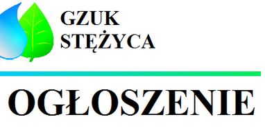 Ogłoszenie o cenach za wodę i ścieki marzec/2022/2023