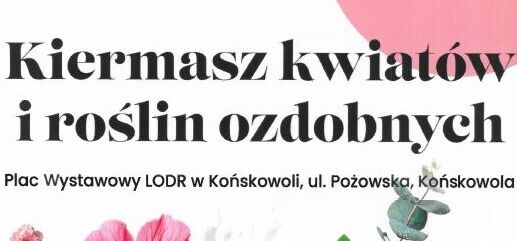 Kiermasz kwiatów i roślin ozdobnych w Końskowoli