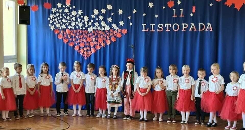 Przedszkolaki obchodziły Narodowe Święto Niepodległości