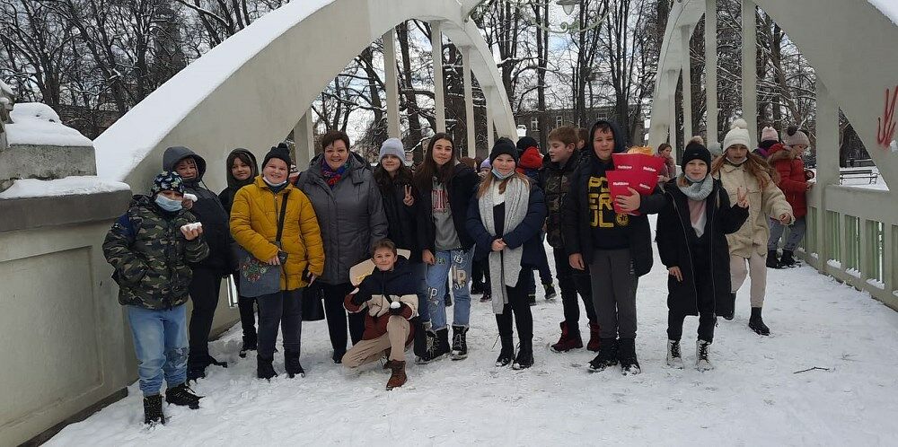 Uczniowie z Jaroszowa na wycieczce w Świdnicy