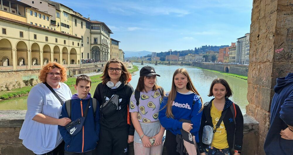 Uczniowie z „Czwórki” w Toskanii