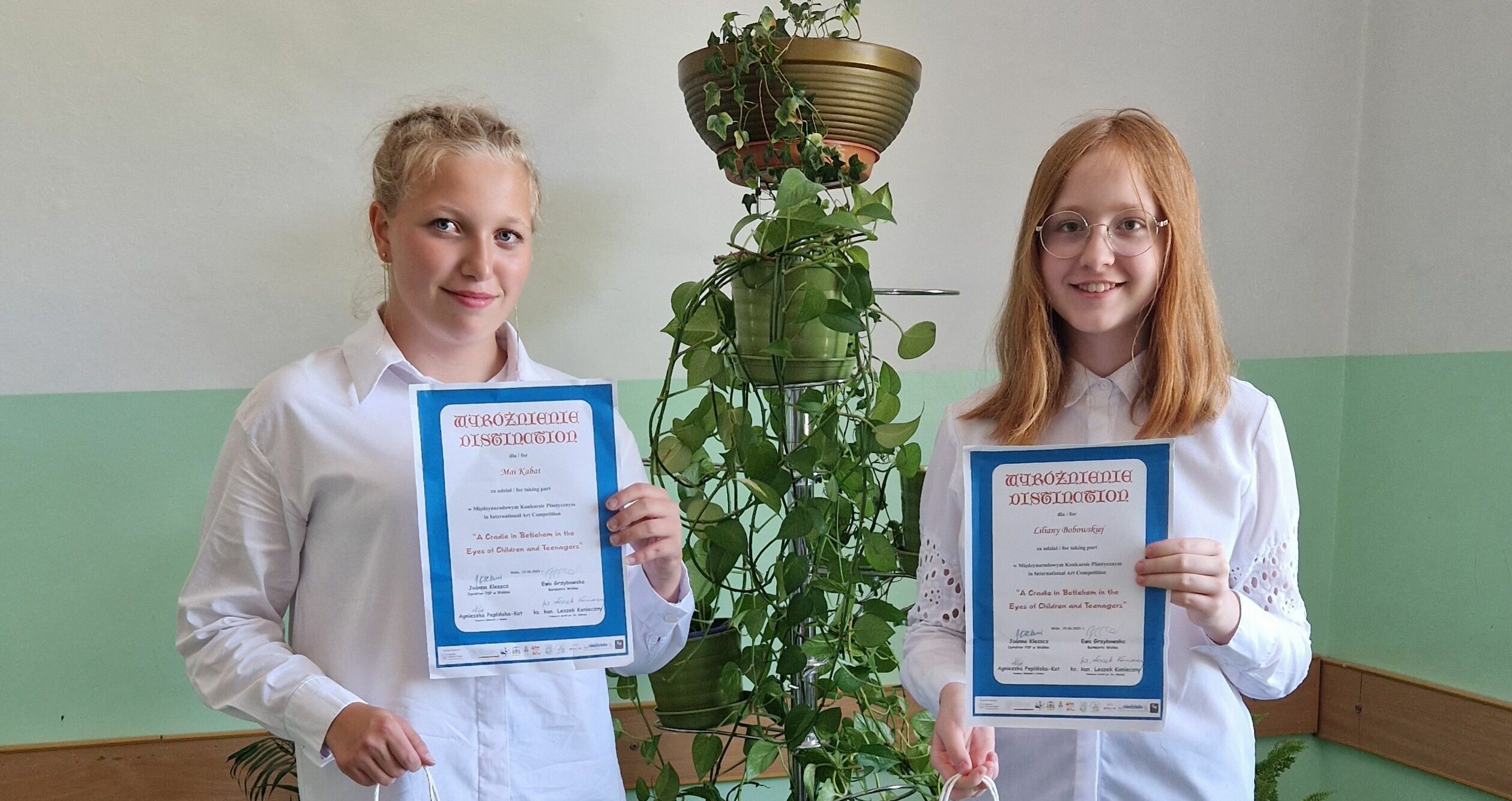 Uczennice z Goczałkowa laureatkami międzynarodowego konkursu