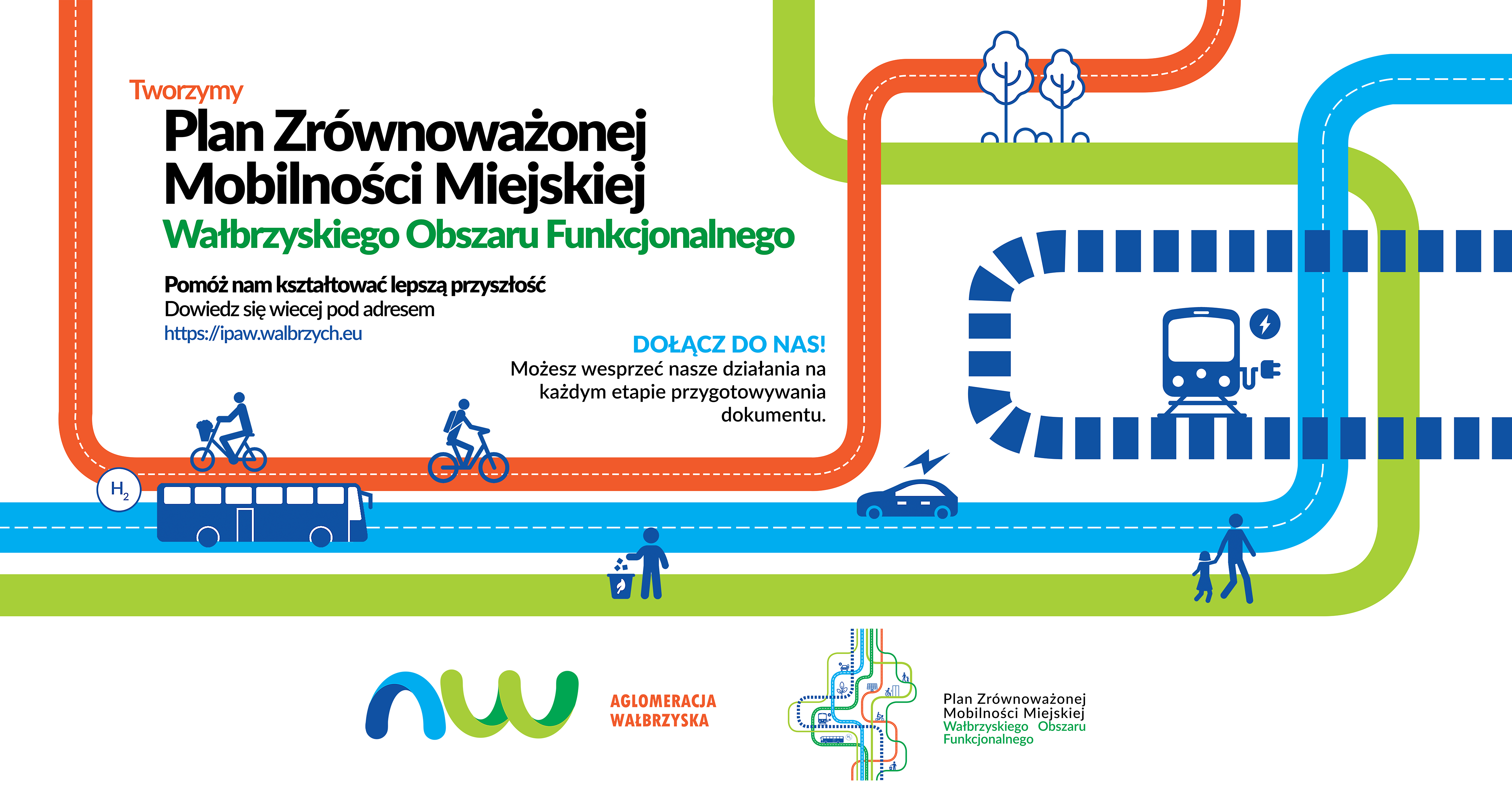 Plan Zrównoważonej Mobilności Wałbrzyskiego Obszaru Funkcjonalnego: Pozostały tylko 4 dni na udzielenie odpowiedzi ankietowej!