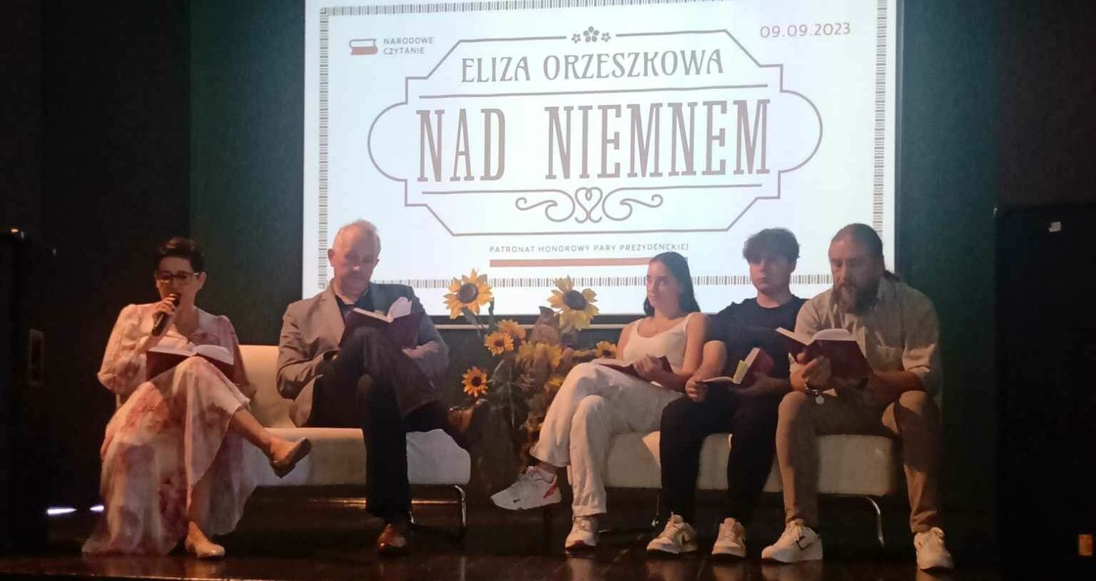 Czytali „Nad Niemnem”