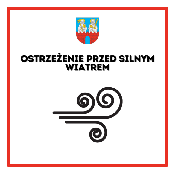 Ostrzeżenie o silnym wietrze