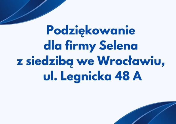 PODZIĘKOWANIE