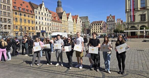Światowy Dzień Ziemi i Ogólnopolski Dzień Geografa w Zespole Szkół w Strzegomiu