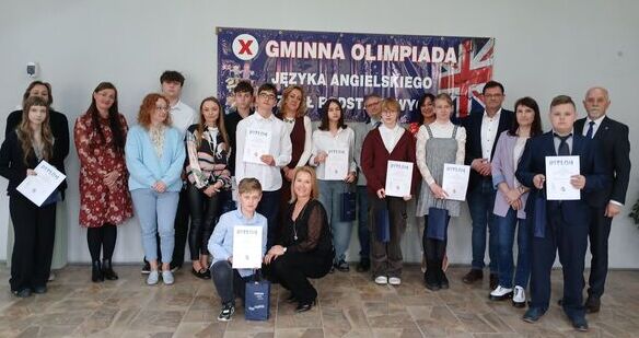 Młodzi angliści rywalizowali w X Gminnej Olimpiadzie Języka Angielskiego Szkół Podstawowych!