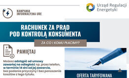 Kampania informacyjna pt. „Rachunki pod kontrolą konsumenta”