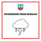Ostrzeżenie meteorologiczne przed burzami