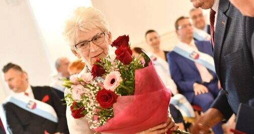 Krystyna Rynkiewicz Honorowym Obywatelem Strzegomia 