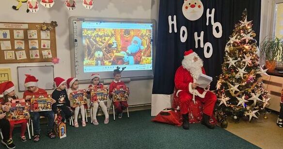 Wizyta Świętego Mikołaja w Publicznym Przedszkolu nr 4