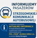 Aktualne informacje o transporcie gminnym
