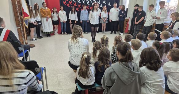 „Witaj Majowa Jutrzenko” obchody   235    rocznicy Konstytucji  3 maja w PSP Stanowice